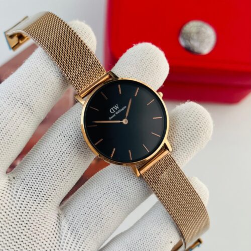 IMG-20241016-WA0148 Daniel Wellington Classic Petite Melrose Black Gold Ladies Watch