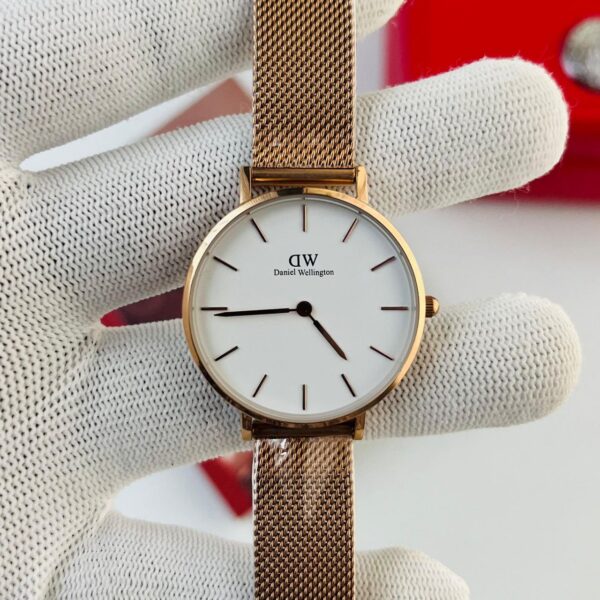 Daniel Wellington Classic Petite Melrose White Gold Ladies Watch