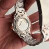 Omega Black Dial Silver Bracelet Seamaster Automatic Mens Watch