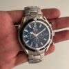 Omega Black Dial Silver Bracelet Seamaster 007 Limited Edition Mens Watch