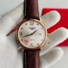 Longines Elegant Collection White Dial Brown Strap Men's Watch