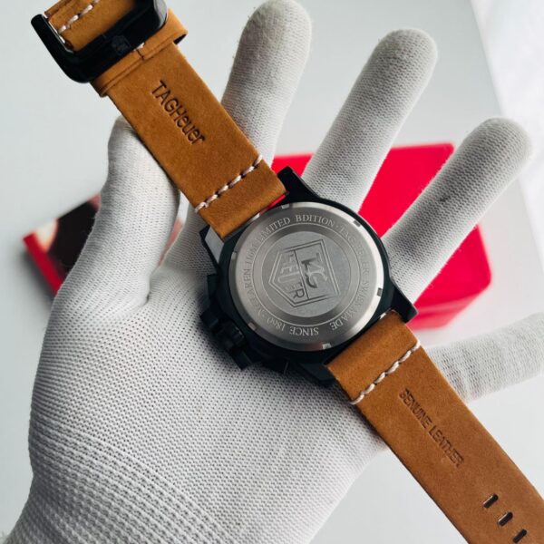 Tag Heuer Grand Carrera McLaren Limited Edition Black Dial Mens Watch