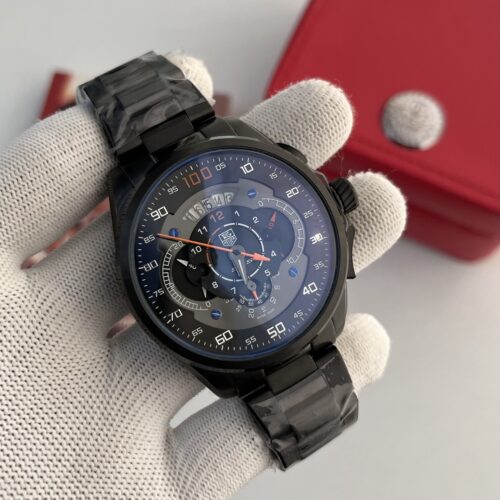 Tag Heuer Grand Carrera Mercedes-Benz SLS Black Dial Men's Watch