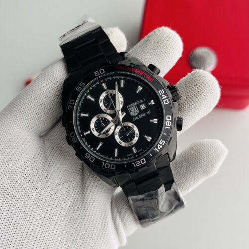 TAG Heuer Formula 1 Calibre 16 Black Dial Black Bracelet Men's Watch