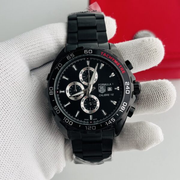 TAG Heuer Formula 1 Calibre 16 Black Dial Black Bracelet Men's Watch