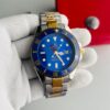 Rolex Submariner Date Blue Dial Two Tone Bracelet Automatic Men's Watch