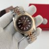 Rolex Datejust Brown Dial Two-Tone Bracelet Automatic Men's Watch