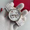 Armani fibre white mens watch