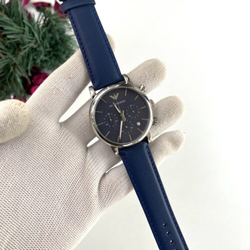 photo_2025-04-09_13-08-02 Emporium Armani Blue dial Chronograph mens watch