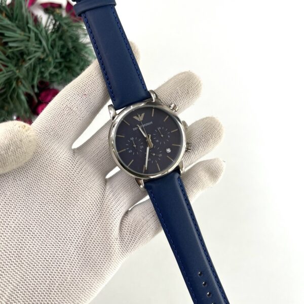 Emporium Armani Blue dial Chronograph mens watch