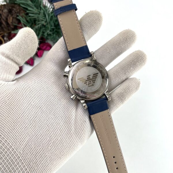 Emporium Armani Blue dial Chronograph mens watch