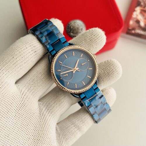 photo_2025-04-09_17-03-17 (2) Fossil Blue Dial Rose Gold Bezel Women's Watch