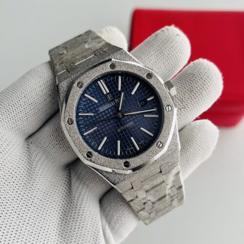 Audemars Piguet Royal Oak Automatic Blue Tapisserie Dial Stainless Steel Men's watch