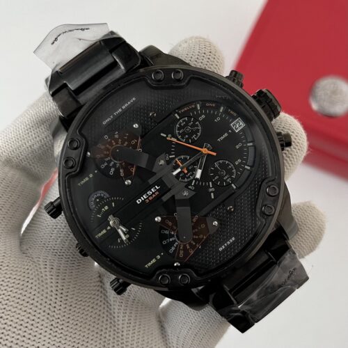 photo_2025-04-15_13-40-54 Diesel Big Daddy Dual Time Chronograph Black Stainless Steel Men's Watch