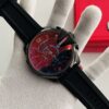 Diesel Black Dial Chronograph Black Silicone Strap Men's Watch