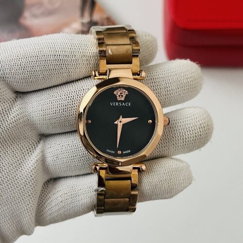photo_2025-04-15_15-55-38 Versace Green Dial Gold-Tone Stainless Steel Women's Watch
