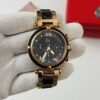 GC (Guess Collection) Rose Gold Black Dial Chronograph Women's Watch
