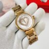 Louis Vuitton Heart Motif Crystal Dial Rose Gold-Tone Women's Watch