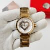 Louis Vuitton Heart Motif Crystal Dial Rose Gold-Tone Women's Watch