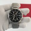 Casio Edifice Black Dial Chronograph Stainless Steel Men's Watch