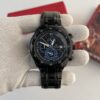 Casio Edifice Black & Blue Dial Chronograph Stainless Steel Men's Watch