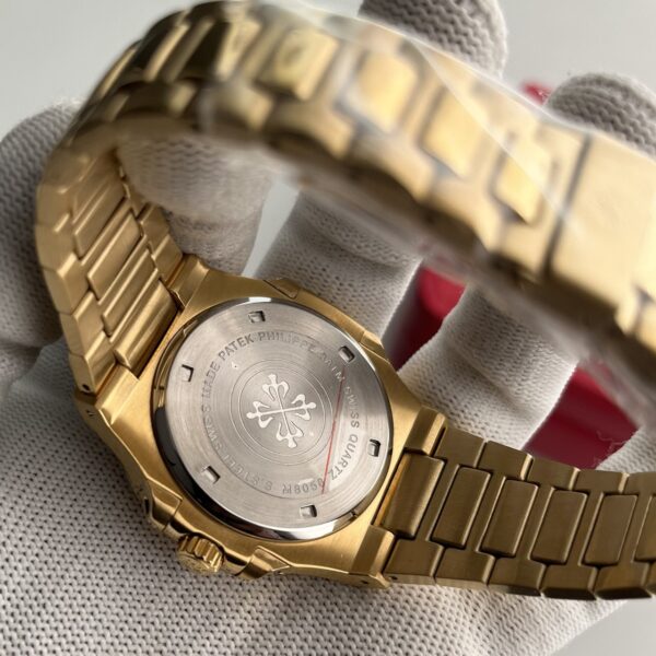 Patek Philippe Nautilus White Dial Men's Watch