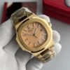 Patek Philippe Nautilus Gold Dial Men's Watch