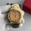 Patek Philippe Nautilus Gold Dial Men's Watch