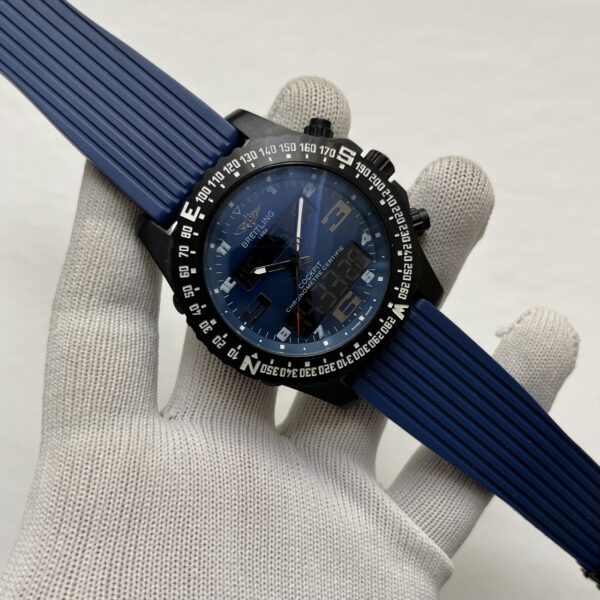Breitling Cockpit B50 Chronograph Blue Tactical Men's Watch