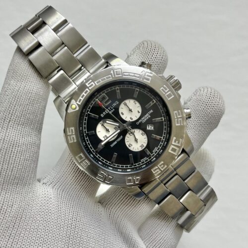 Breitling Super Avenger Chronograph Stainless Steel Power Edition Men's Watch