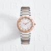 Bvlgari Rose Gold Bezel Diamond Dial Two-Tone Women's Watch