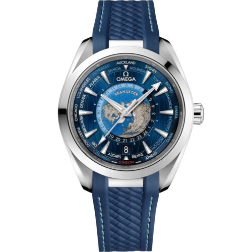 photo_2026-05-01_19-14-45 (4) Omega Seamaster Aqua Terra Worldtimer Blue Dial Rubber Strap Men's Watch