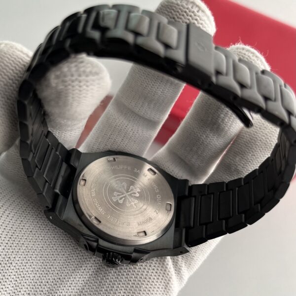 Patek Philippe Nautilus Black Dial Men's Watch