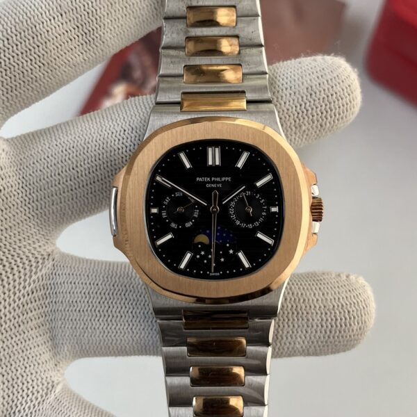 Patek Philippe Nautilus Moonphase Chronograph Men's