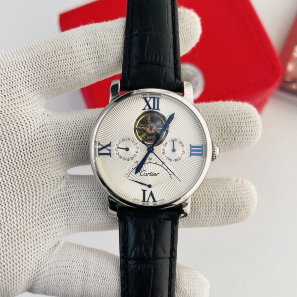 Cartier Tourbillon Automatic White Dial Roman Numerals Men's watch